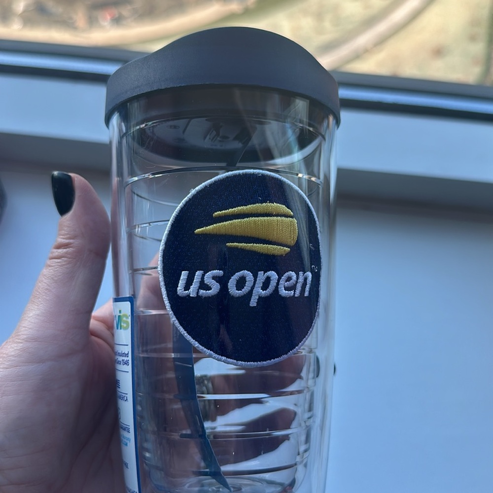 Tervis US Open Tumbler with Black and Yellow Design